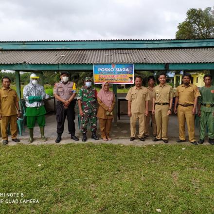 Posko Covid Desa Awal Pandemi